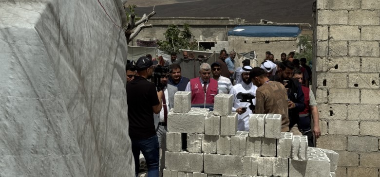 إطلاق المرحلة الأولى من أعمال ترميم (300) منزل في منطقة “الغاب” بريف حماة
