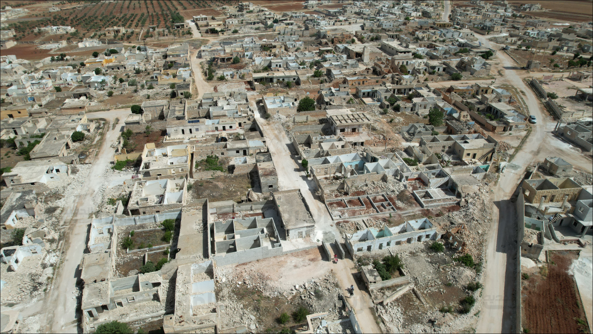 الدمار في ريف حلب الشمالي يجعل عودة النازحين إلى مناطقهم تواجه العديد من المعوقات