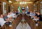 اجتماع مع أصحاب معامل السيراميك والتأكيد على ضرورة تمكين المنتج الوطني