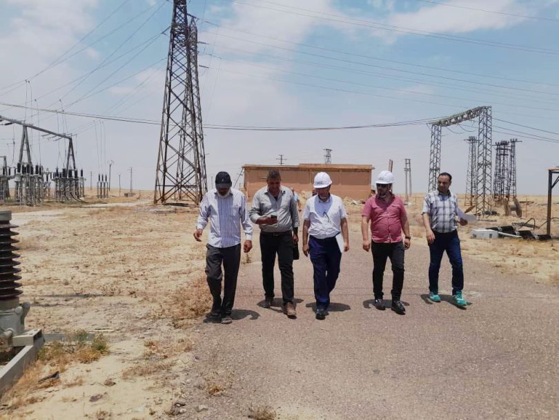 وفد من مجموعة “أورباكون القطرية القابضة” يزور منشأة “التيم” بدير الزور