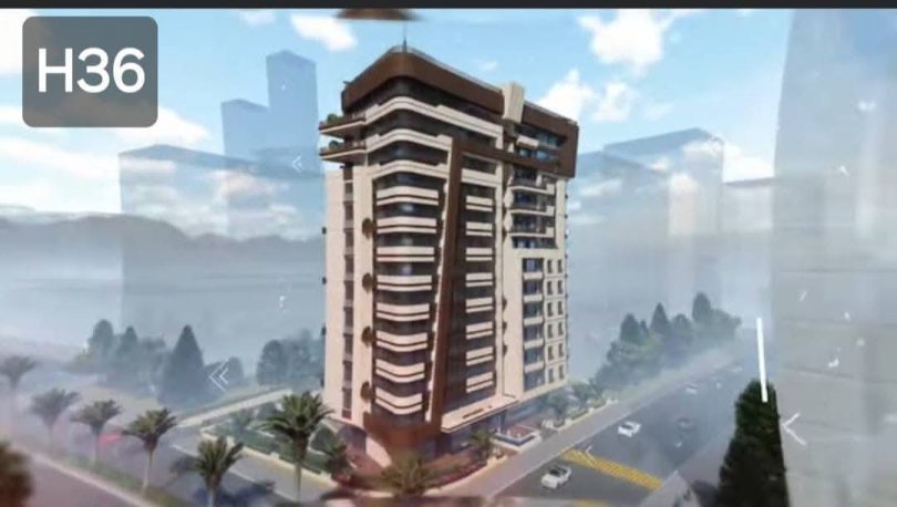 صب سقف الطابق السادس للمقسمH36 برج ناي Nay Tower في ماروتا سيتي