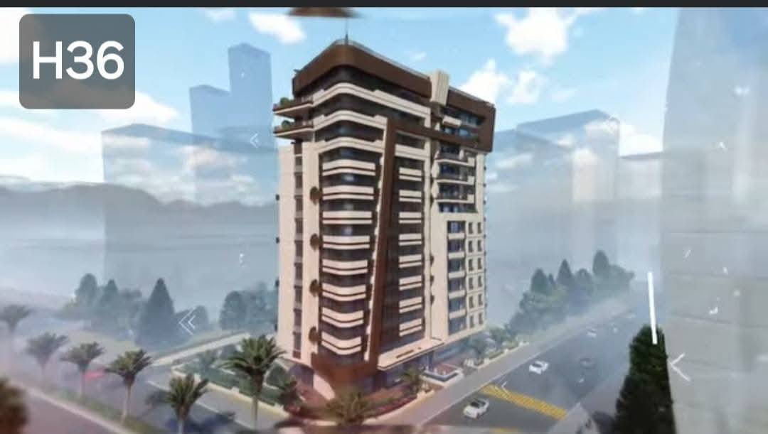 صب سقف الطابق السادس للمقسمH36 برج ناي Nay Tower في ماروتا سيتي