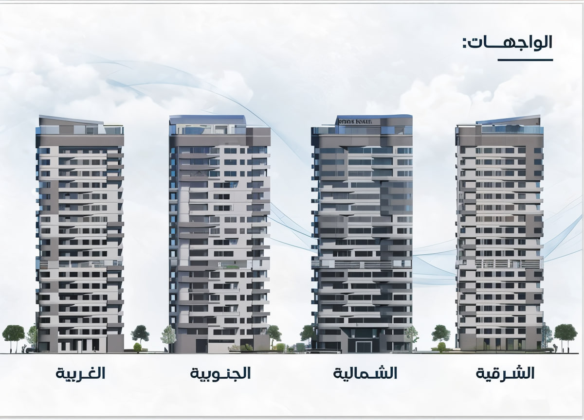 صب خزانات الأقبية للمقسم SA181 – برج Florit Tower في ماروتا سيتي
