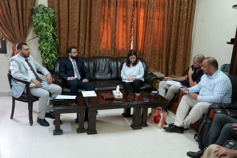 عقد جلسة تنسيقية مشتركة بين وزارة الإدارة المحلية والبيئة السورية والوكالة الألمانية GIZ