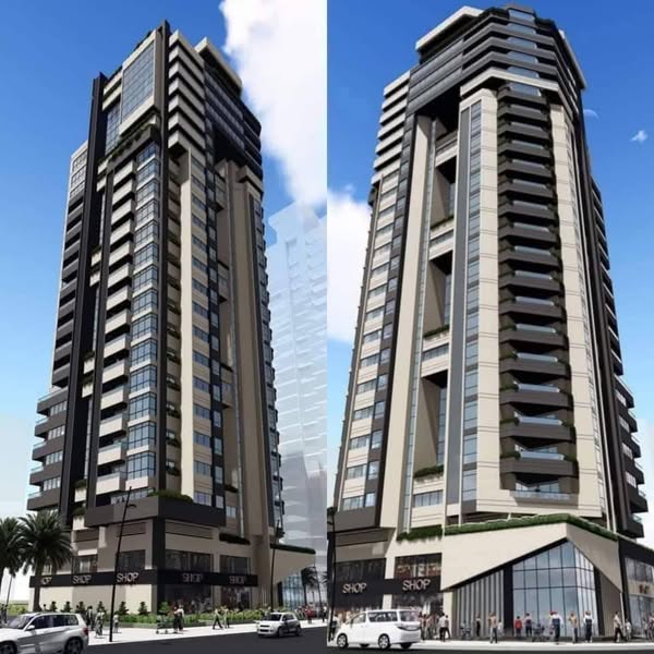 صب الطابق الرابع في برج Elegance Hof S171 في ماروتا سيتي
