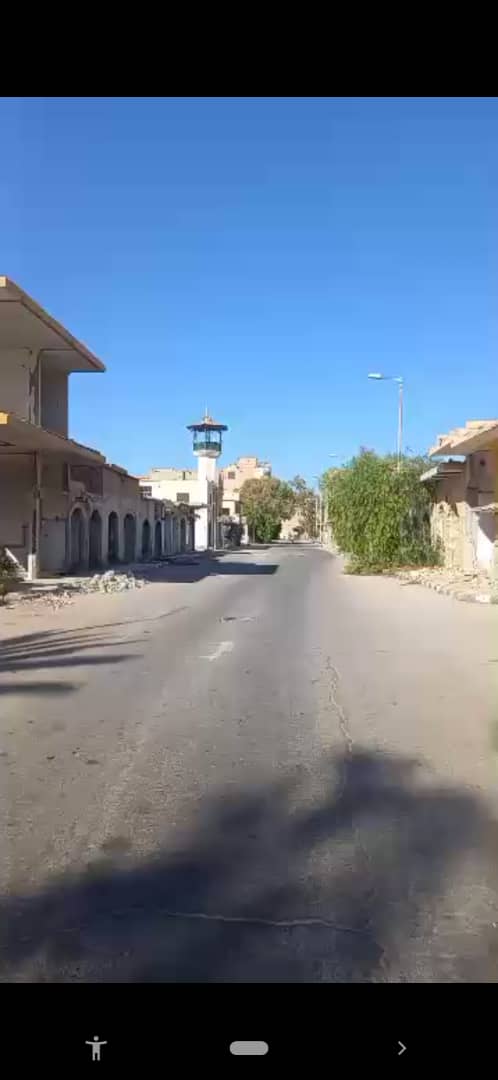 تدمر – مدخل المدينة قرب سوق الشرقيات ومنطقة الفنادق