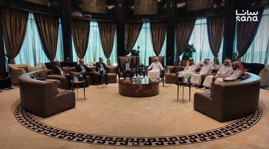 مباحثات سورية قطرية لتعزيز التعاون في مجالات الإسكان والمدن الذكية والشركات العقارية