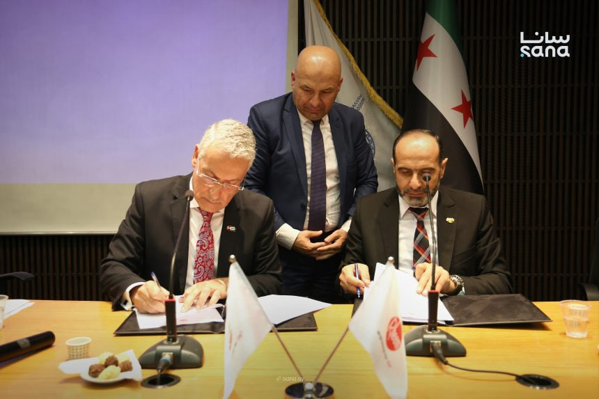 نقابة المهندسين السوريين وشركة Rheem الأمريكية توقعان مذكرة تفاهم لتعزيز الكفاءات الهندسية في سوريا