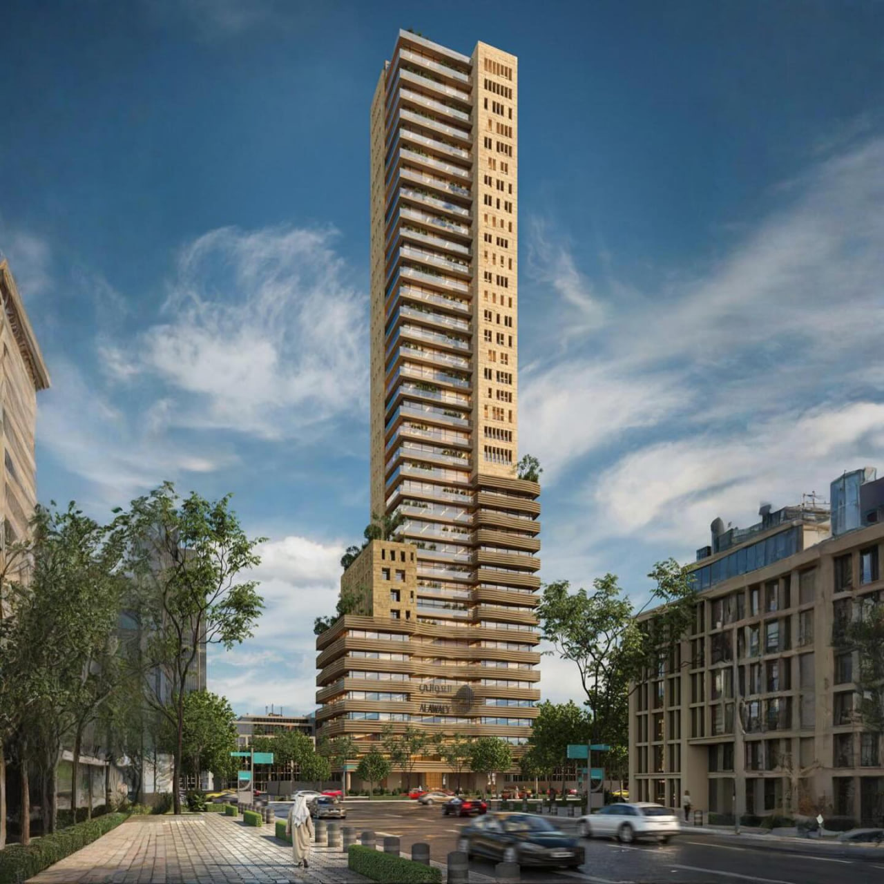 انطلاق الأعمال الإنشائية في مشروع ⁧ “العوالي تاور” في الرياض