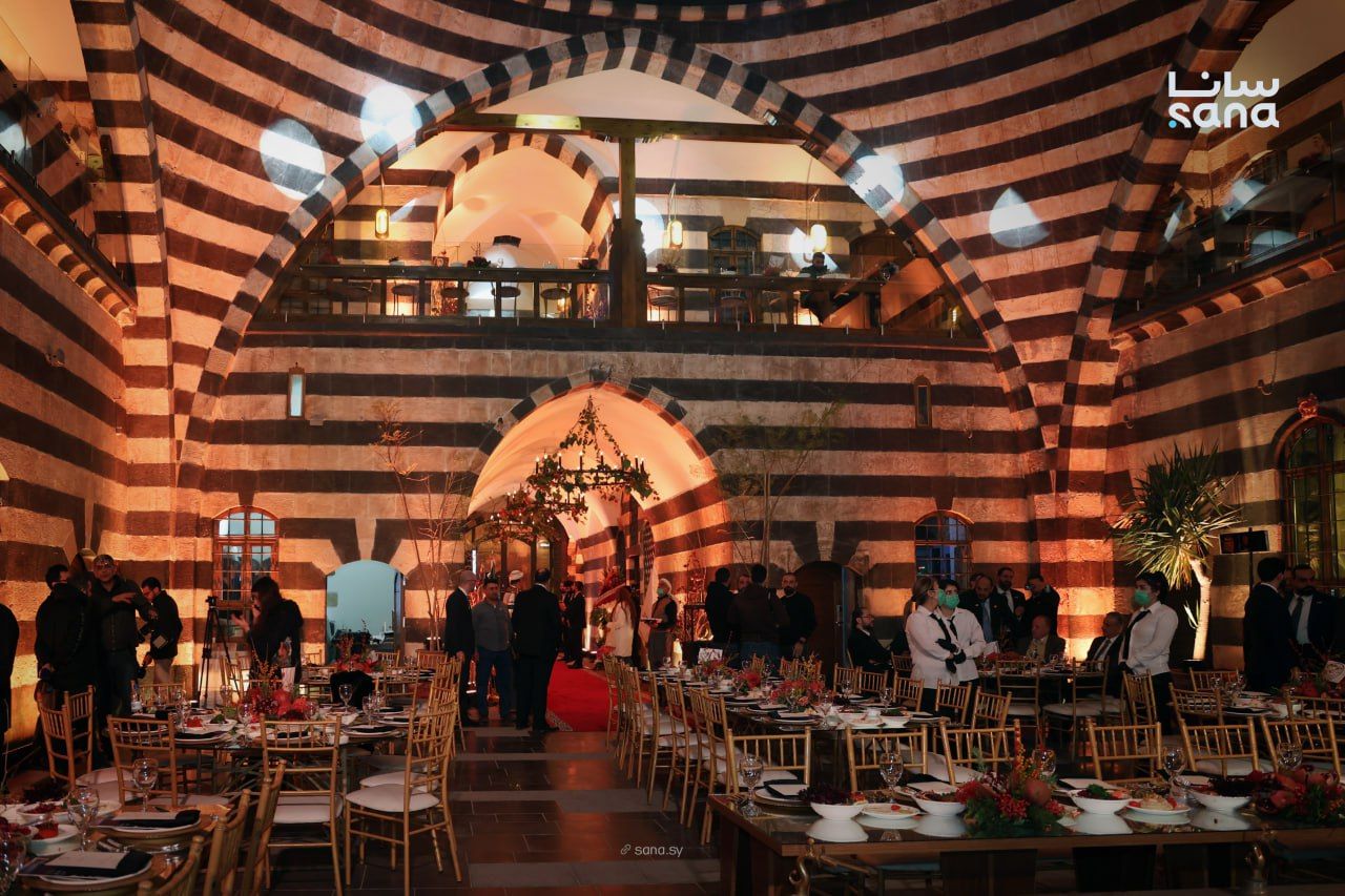 افتتاح فندق خان سليمان باشا في دمشق