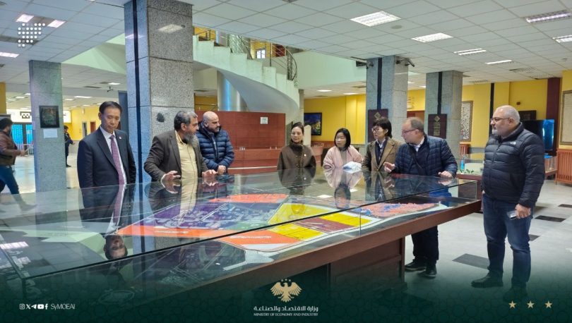 وفد صيني يستكشف فرص الاستثمار في المدينة الصناعية بحسياء