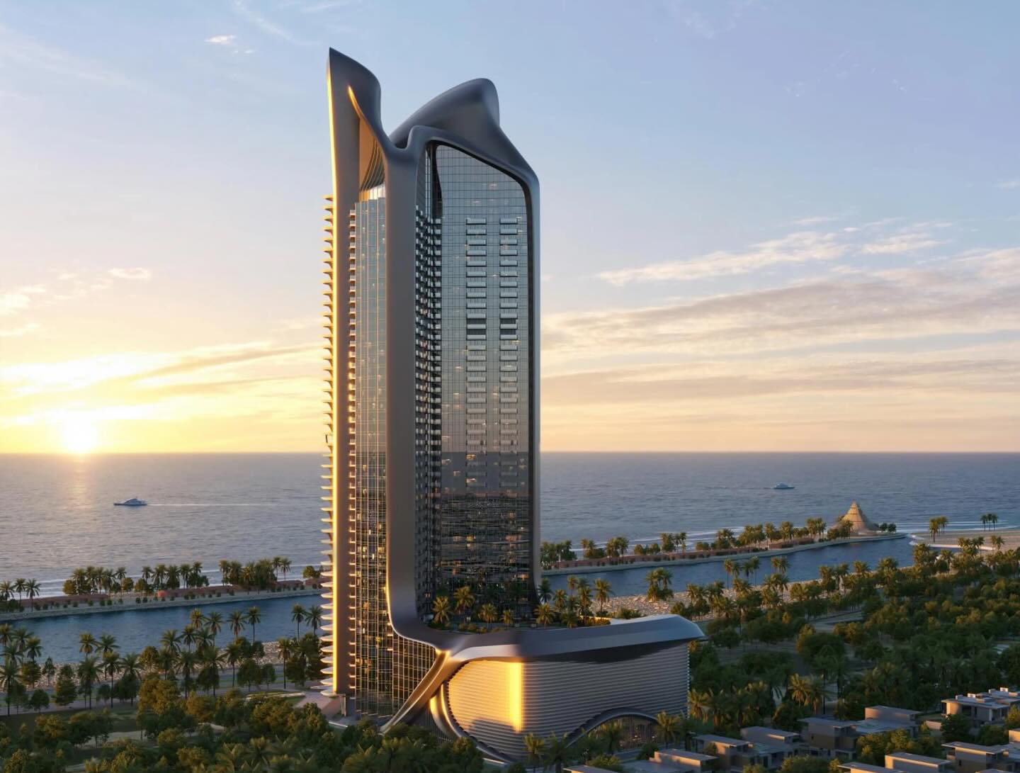 الأعمال جارية في مشروع “⁧ برج ترمب” ⁩ في جدة