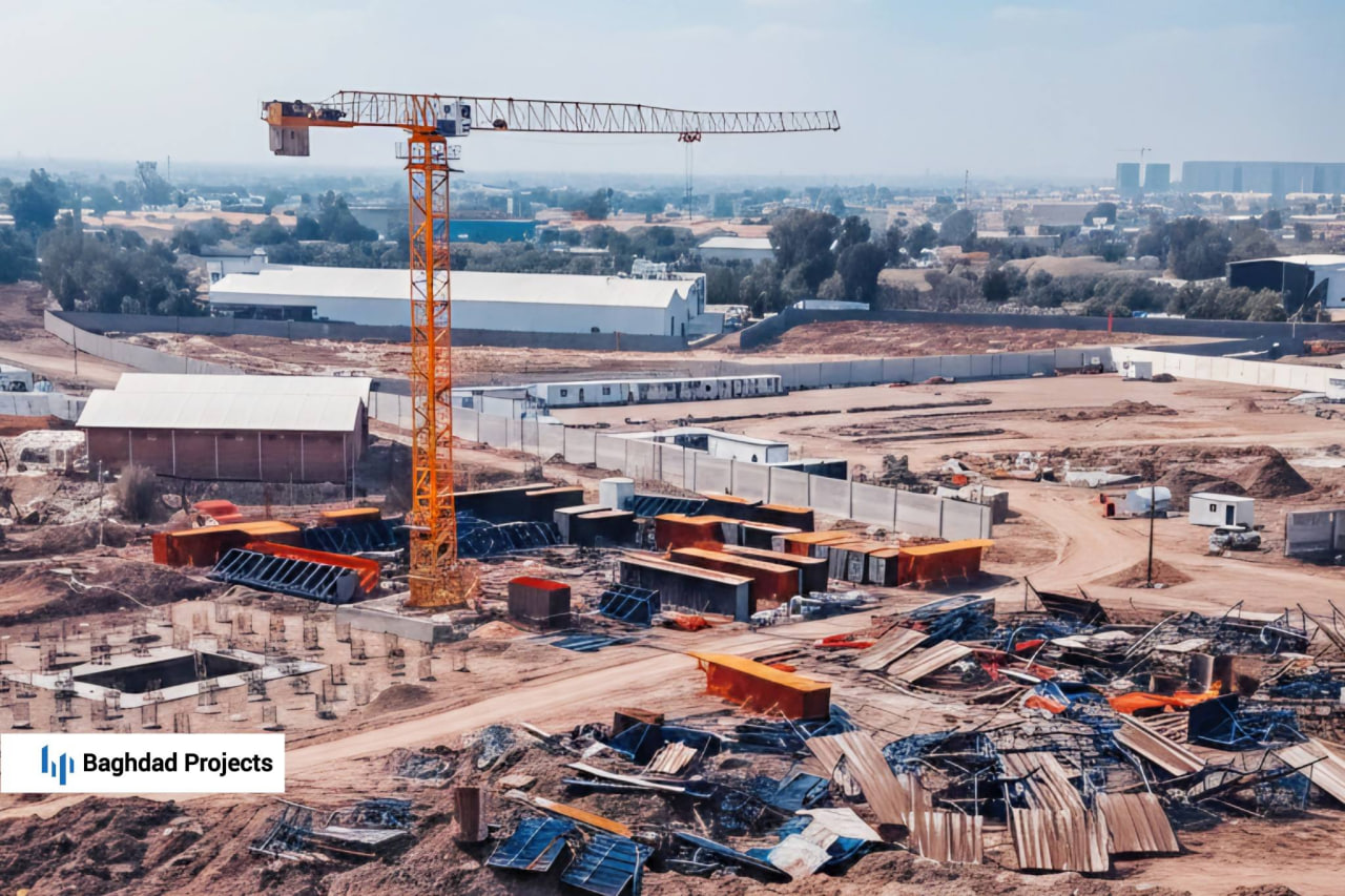 انطلاق أعمال تنفيذ مشروع مدينة أبراج الحياة السكنية في بغداد