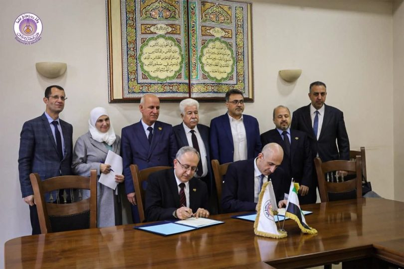 جامعة دمشق توقع مذكرة تفاهم مع شركة هيسكو للاستشارات الهندسية لتعزيز التعاون الأكاديمي والتأهيل المهني