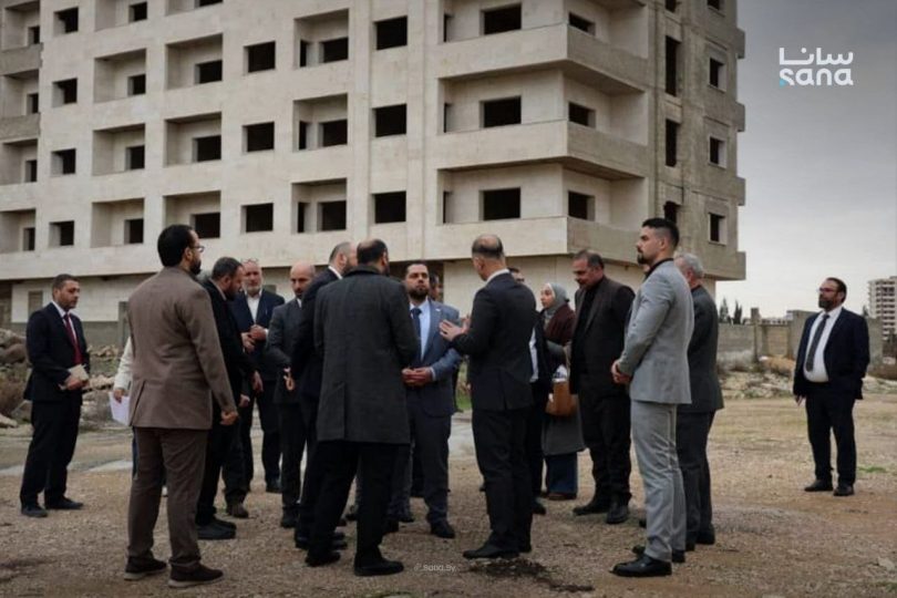 جولة ميدانية لمتابعة مشاريع الإسكان والجمعيات التعاونية في حمص