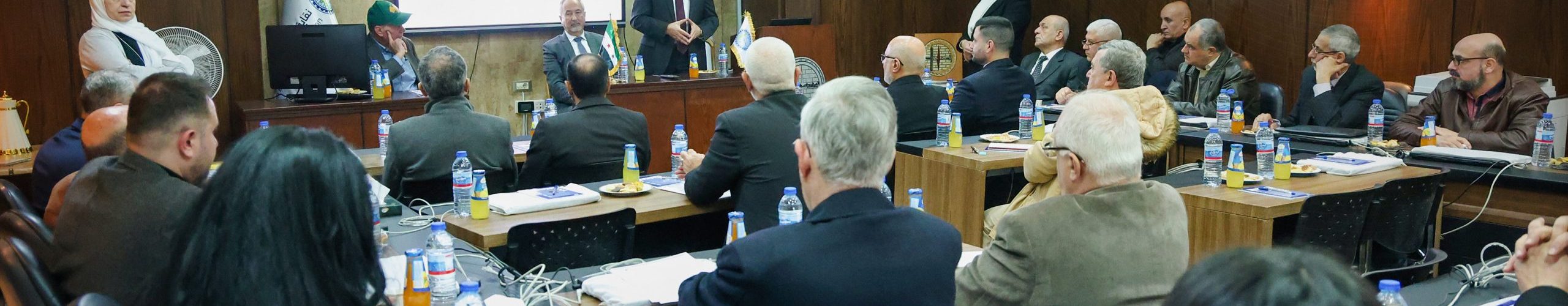 نقابة المهندسين في سوريا وجمعية مهندسي البترول العالمية تناقشان تعزيز التعاون المهني