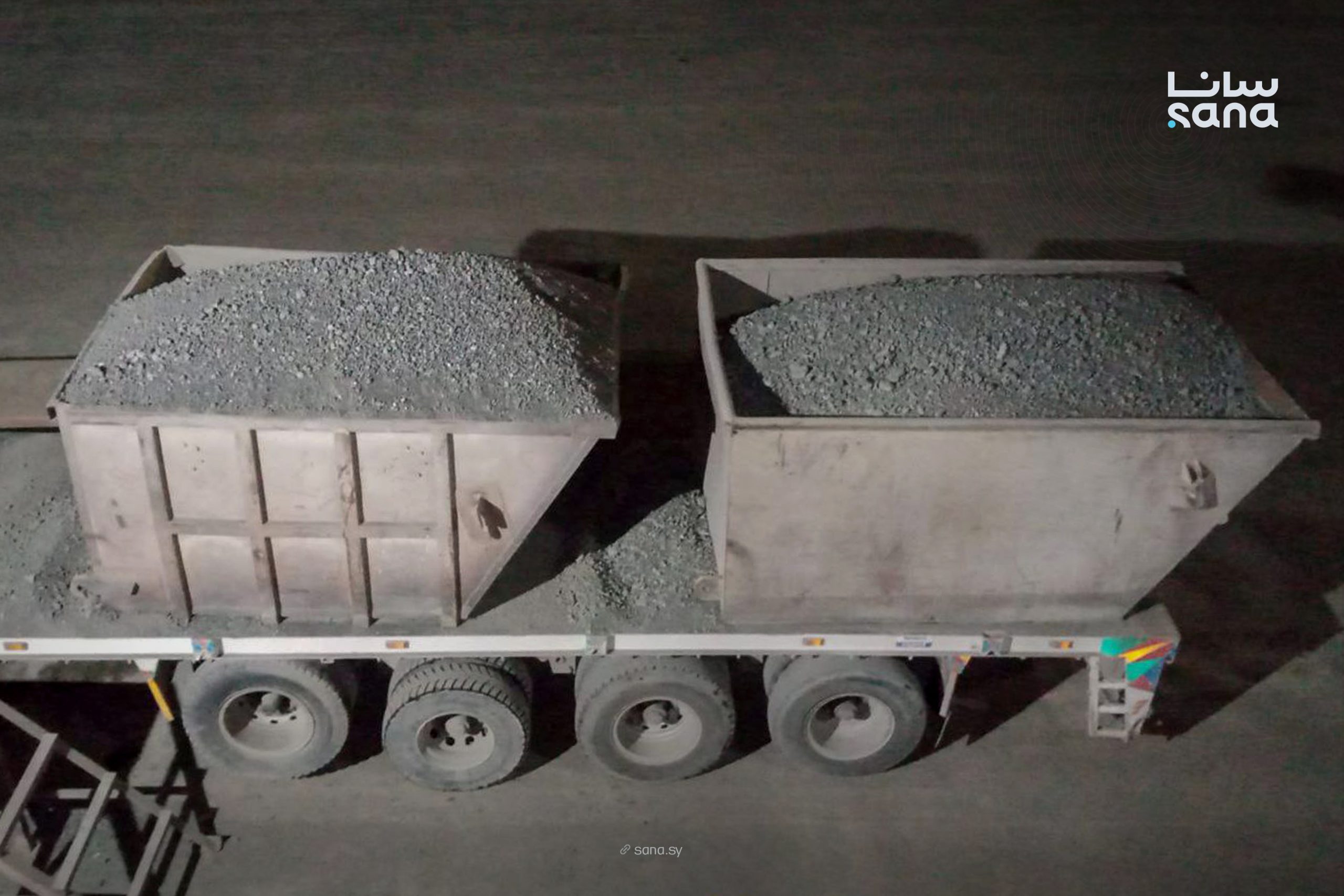 شركة عمران السورية تتسلم من مصر شحنات مواد أولية لصناعة الإسمنت