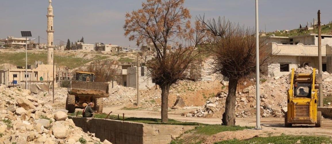 إطلاق حملة في حماة لإزالة الأنقاض