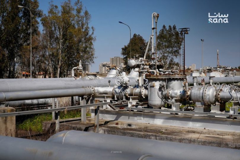 إعادة تشغيل محطة الضخ الرئيسية للنفط في حمص