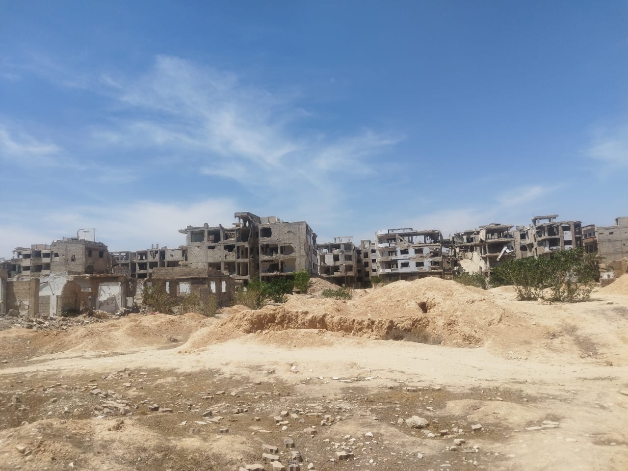 تكلفة إعادة إعمار جوبر والقابون نحو 20 مليار دولار