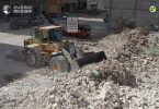 ترحيل أكثر من 75000 متر مكعب من الأنقاض في دوما وداريا بريف دمشق