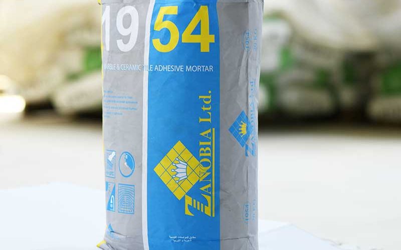 زنوبيا للسيراميك تطلق لاصق للاستخدام الداخلي