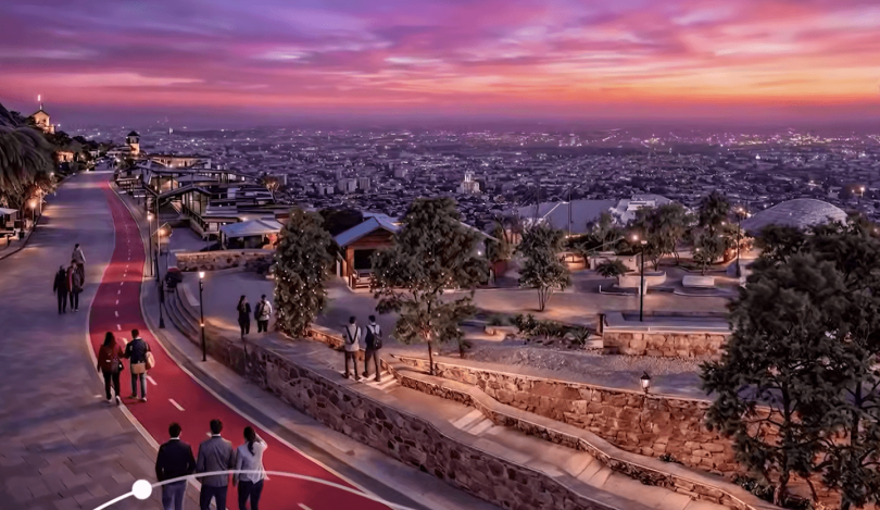 الجوانب الفنية والإنشائية لمشروع “رحلة قاسيون”