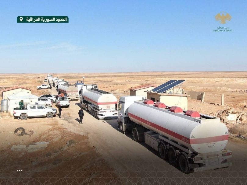 بدء تدفق الفيول العراقي عبر الأراضي السورية