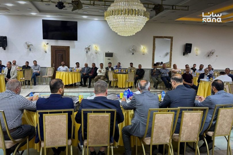 مقاولو الإنشاءات في إدلب يناقشون تطوير القطاع