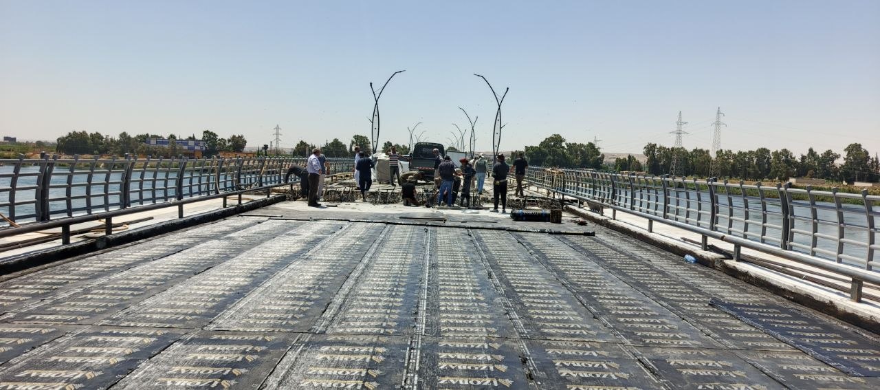 جسر الرشيد في الخدمة خلال عشرة أيام
