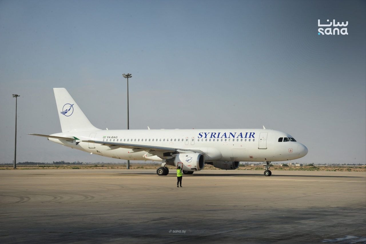 سوريا تستلم أول طائرتين من أصل 8 طائرات من عائلة إيرباص ‏A320‎