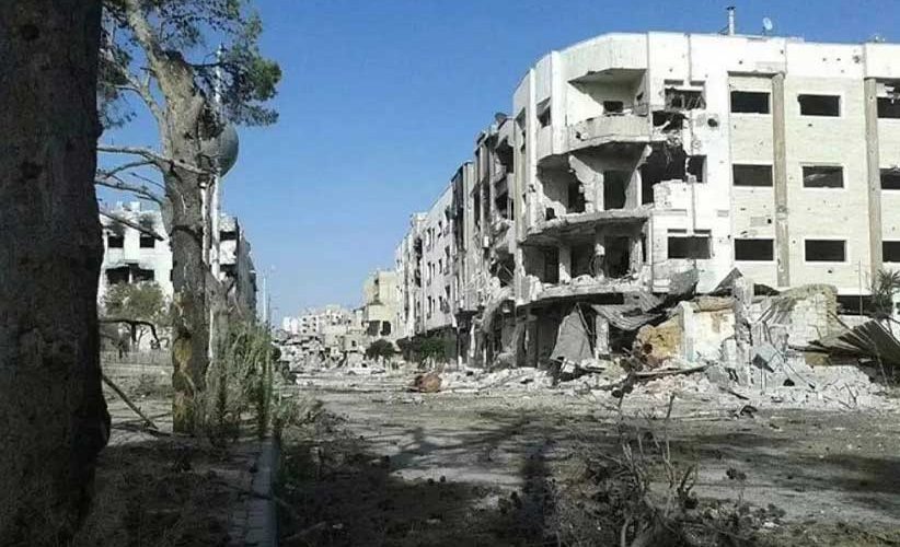 الحجر الأسود… إجراءات لحصر الأضرار والملكيات تمهيداً لإزالة الأنقاض