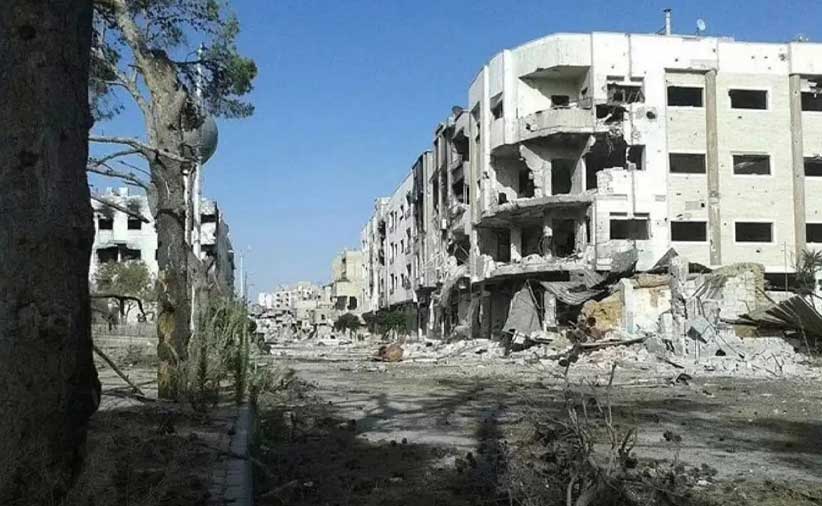 الحجر الأسود… إجراءات لحصر الأضرار والملكيات تمهيداً لإزالة الأنقاض