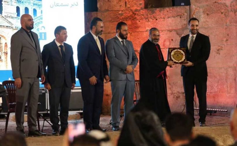 إنجاز المرحلة الأولى من أعمال الترميم والتأهيل لقلعة دير سمعان بحلب وفتحها أمام زوارها