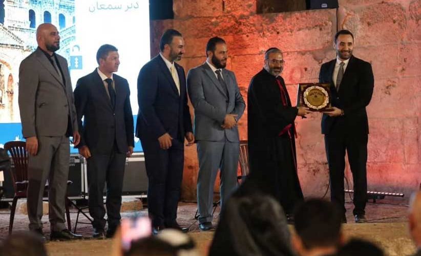 إنجاز المرحلة الأولى من أعمال الترميم والتأهيل لقلعة دير سمعان بحلب وفتحها أمام زوارها