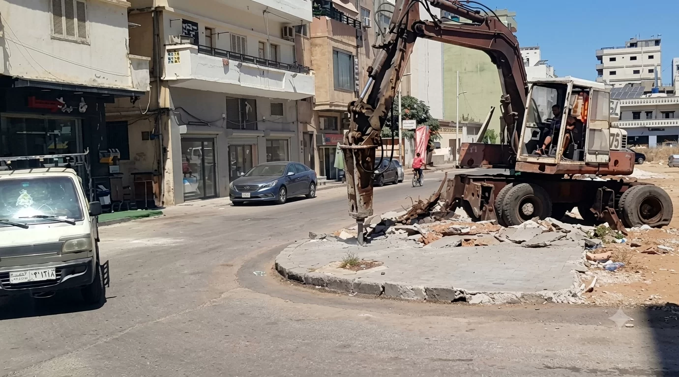 تأهيل حديقة الشيخ صالح العلي في طرطوس يتقدم بخطوات متسارعة