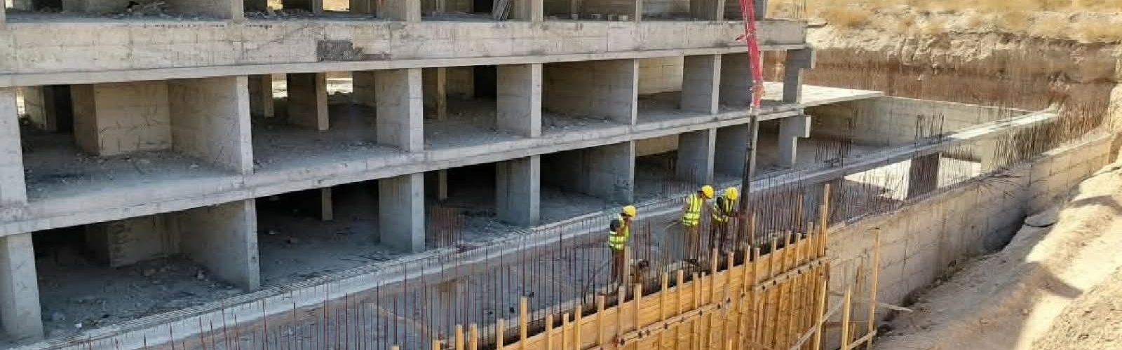 تقدم متسارع في أحد أبراج السكن البديل بباسيليا